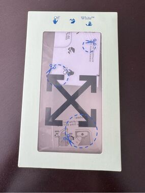 Off-White c/o Virgil Abloh iPhone 12 Pro Transparent Case